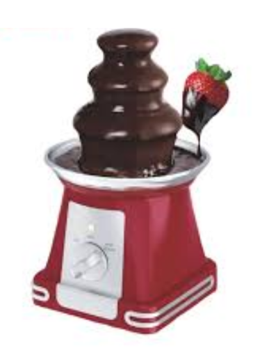 Fontaine à chocolat avec fruit et bonbon-image-principale
