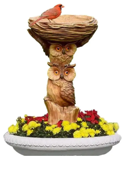 Fontaine à bille pour oiseaux inséparables - image principale - Oasis-de-fontaines